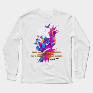 Yitzhak Rabin Long Sleeve T-Shirt